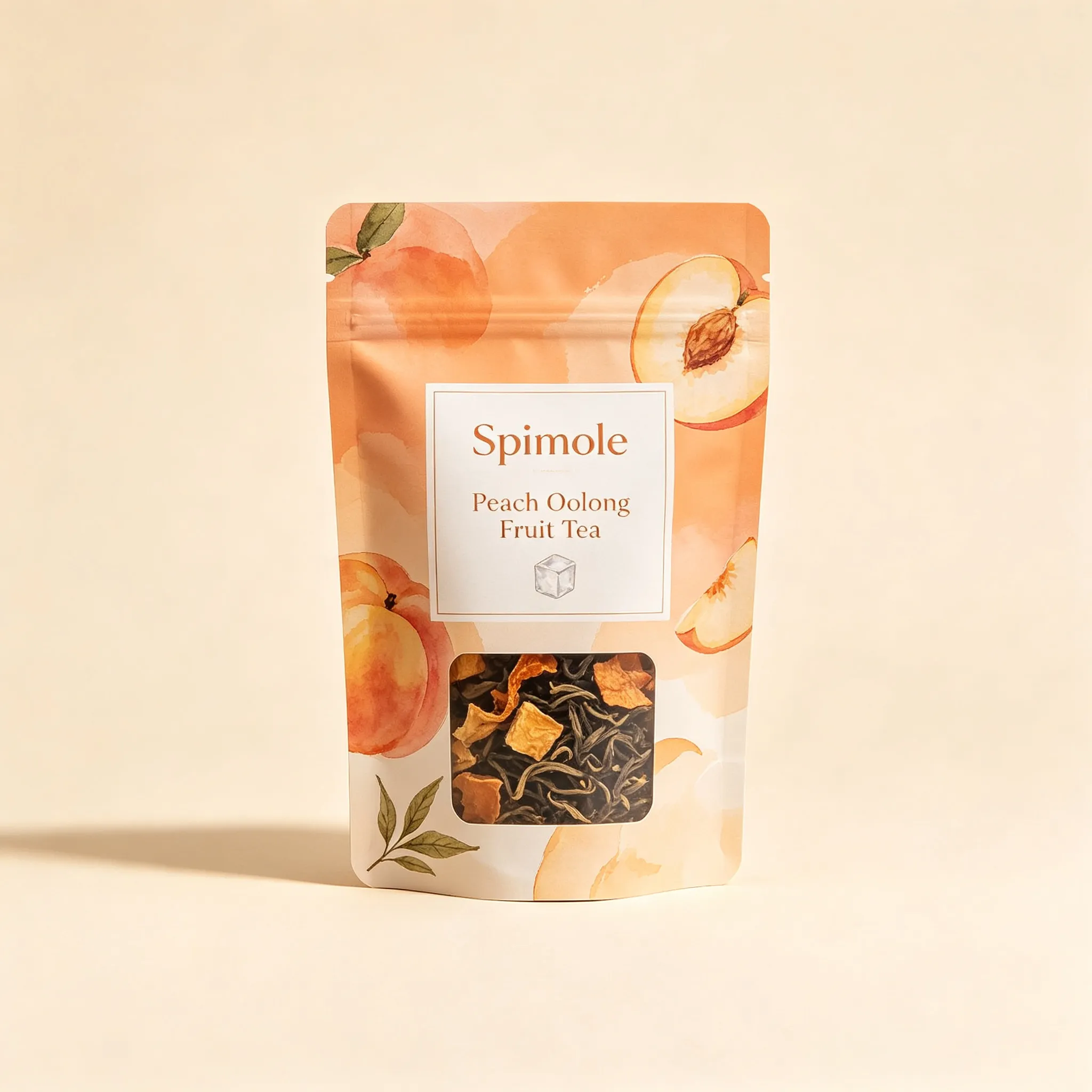 Spimole Peach Oolong Fruit Tea