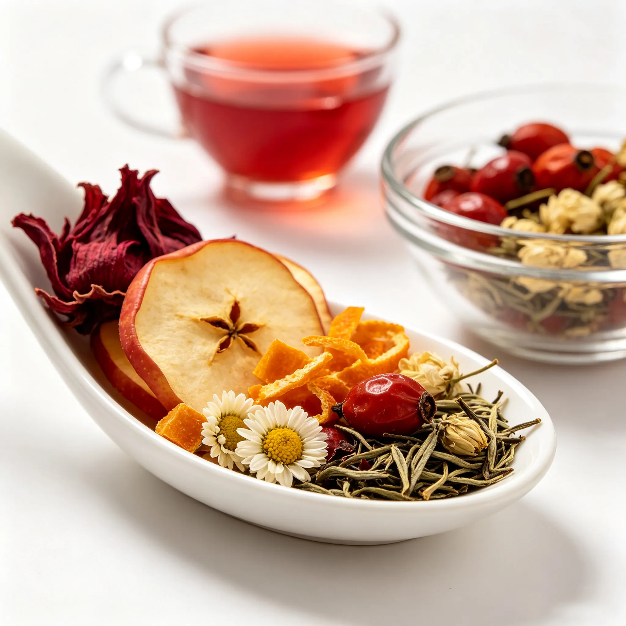 Spimole Hibiscus Apple Herbal Fruit Tea